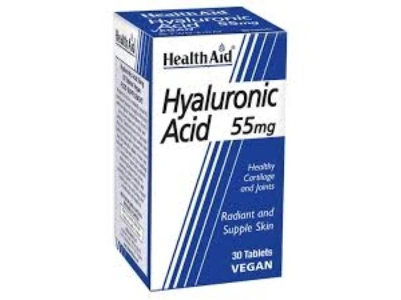 Health Aid Hyaluronic Acid 55Mg  30Tab