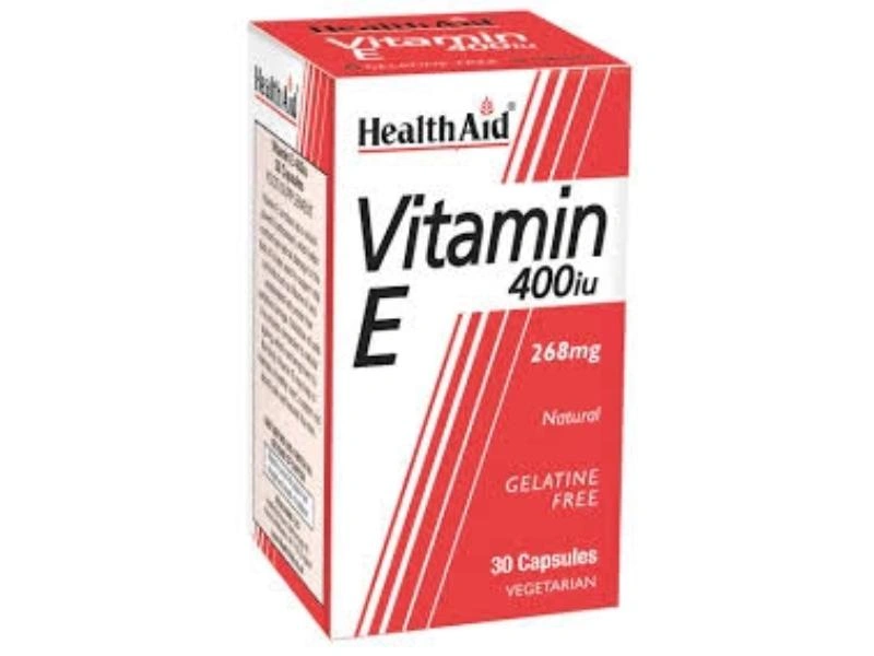 Health Aid Vitamin E 400Iu 30 Cap 