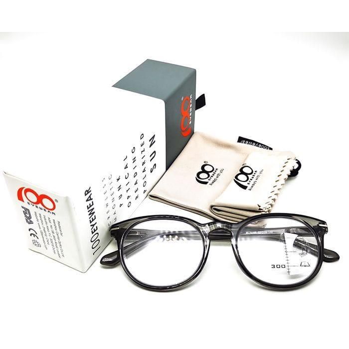 Medical Reading Eye Glasses 100 Eye Wear  Gray /+2