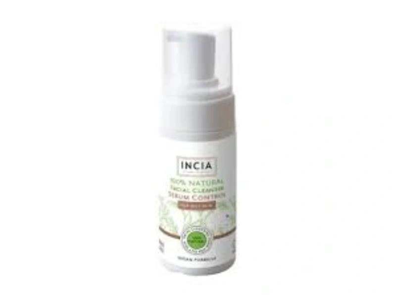 Incia Facial Cleanser Sebum Control Foam For Oily Skin 125 Ml
