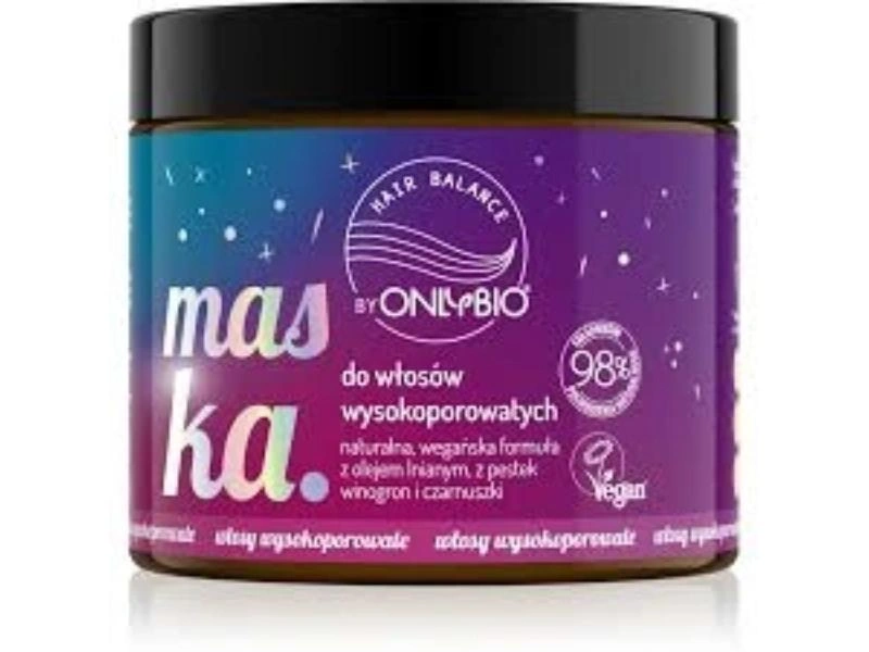 Onlybio Hair In Balance Mask For High Porosity Hair 400Ml