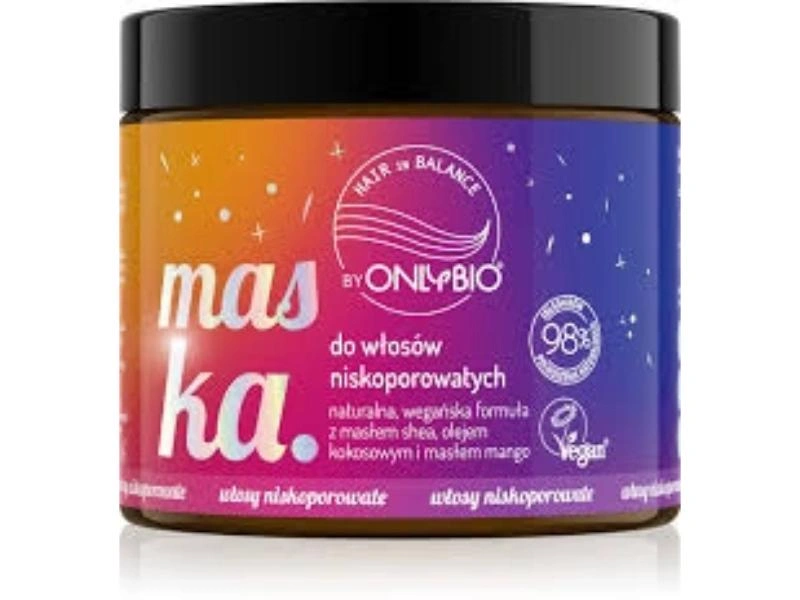 Onlybio Hair In Balance Mask For Low Porosity Hair 400Ml
