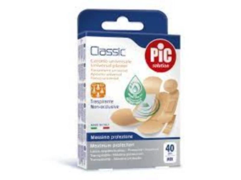 Pic Plaster Classic Assorted 40Pcs 