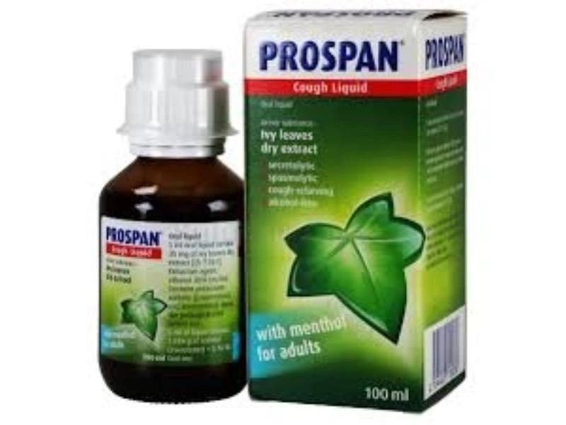 Prospan With Menthol For Adults Syrup 35 Mg 100 Ml