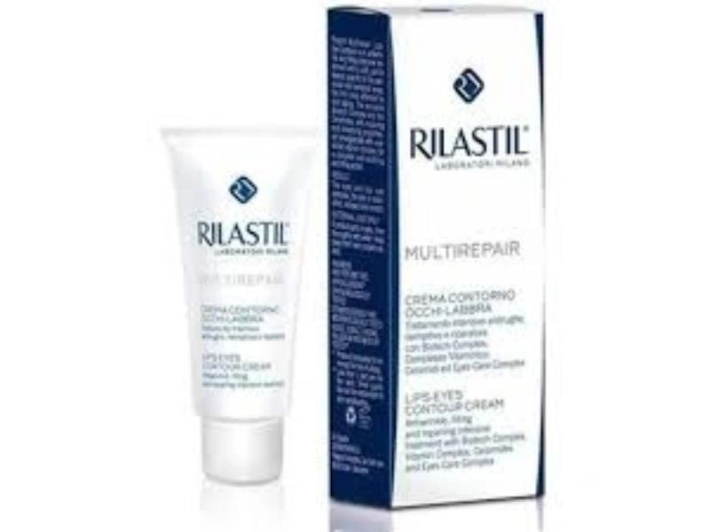 Rilastil Multirepair Eye & Lip Contour Cream Anti-Wrinkle Repairing 15Ml