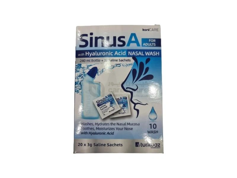 Sinus A Nasal Wash 120Ml + 12 Saline Sachet