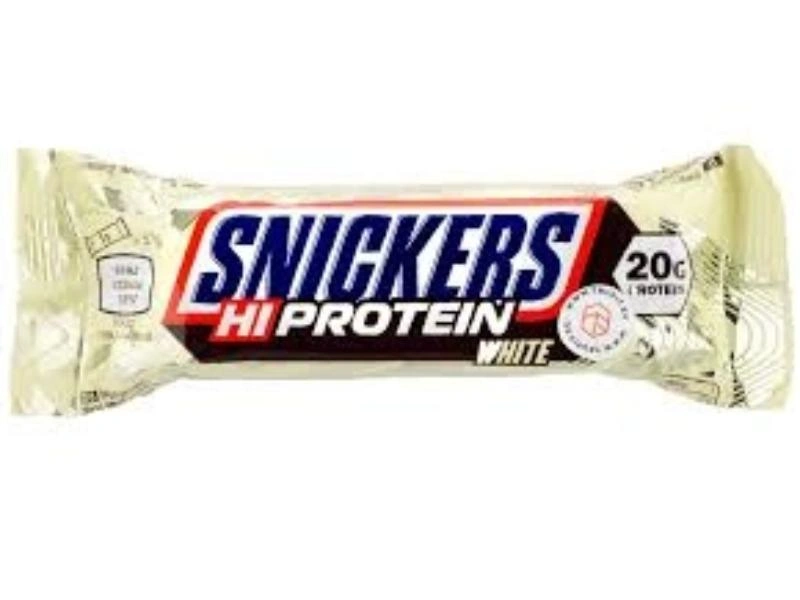 Snickers Hi Protein Bar white Chocolate Flavour 20 G Protein 57gm 