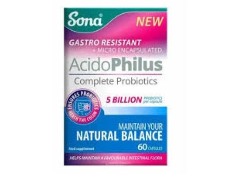 Sona Acidophilus Complete Probiotics 60 Cap