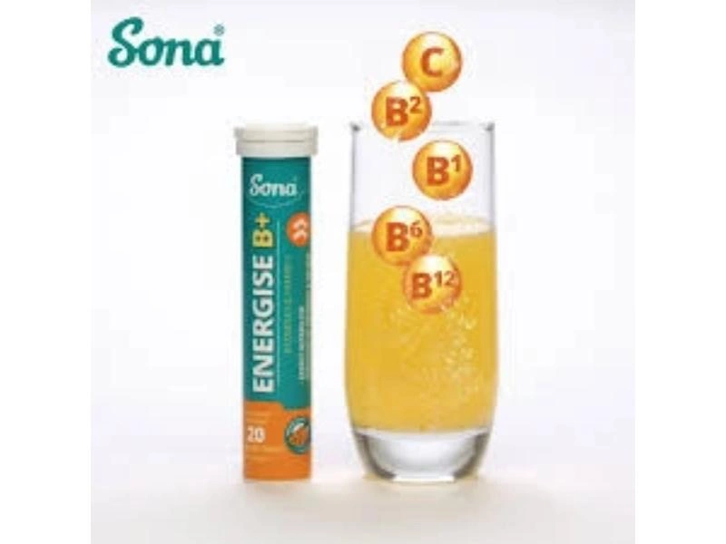 Sona Energise B+  20 Effervescent Tablet