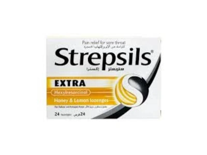 Strepsils Extra Honey & Lemon 24 Lozenges