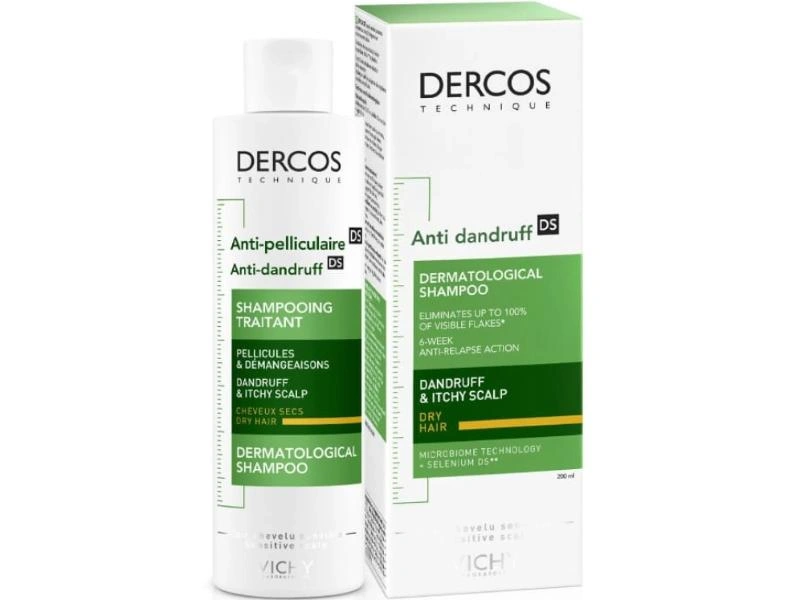 Vichy Dercos Anti Dandruff Shampoo Dry Hair 200 Ml