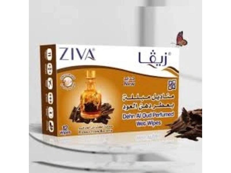 Ziva Refreshing Wipes 12'S  Oud 